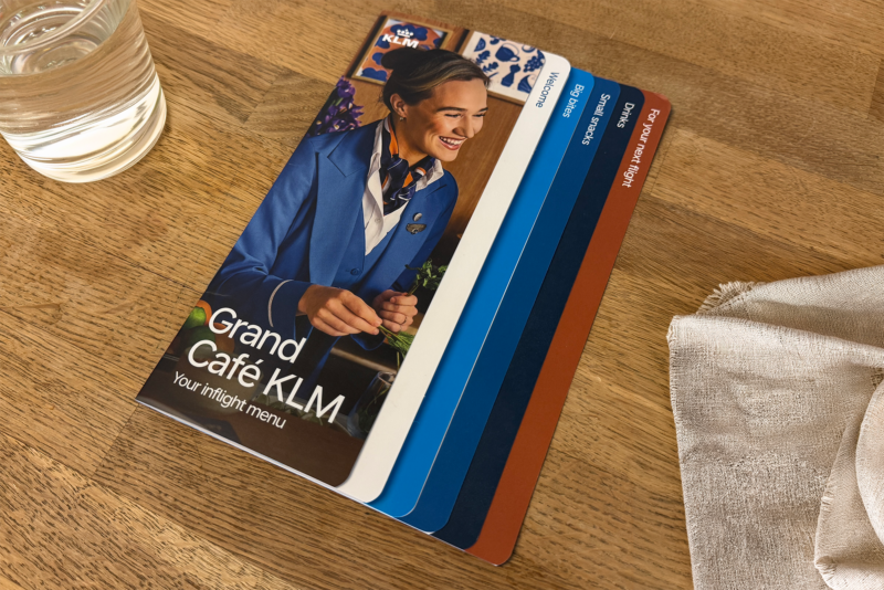 KLM Grand Cafe Buy-On-Board programme - Image, KLM